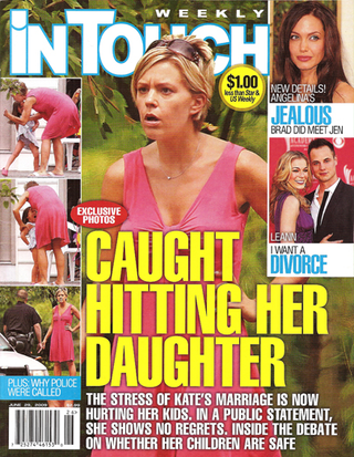 Illustration for article titled This Week In Tabloids: Britney's Getting Married; Kate's Smacking The Kids